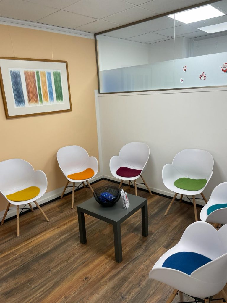 Wartezimmer - Frauenarztpraxis Dr. med. Beate Sandkamp & Christina Speck-Stahl